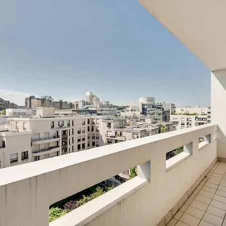 Wehost - Apppartement Moderne Aux Portes De Paris - Vue Tour Eiffel Boulogne-Billancourt